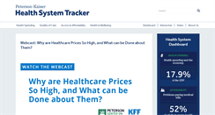 Desktop Screenshot of healthsystemtracker.org