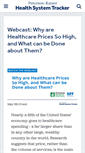 Mobile Screenshot of healthsystemtracker.org